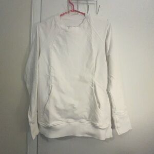 White Crewneck Sweatshirt